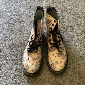 Floral Dr. Martens